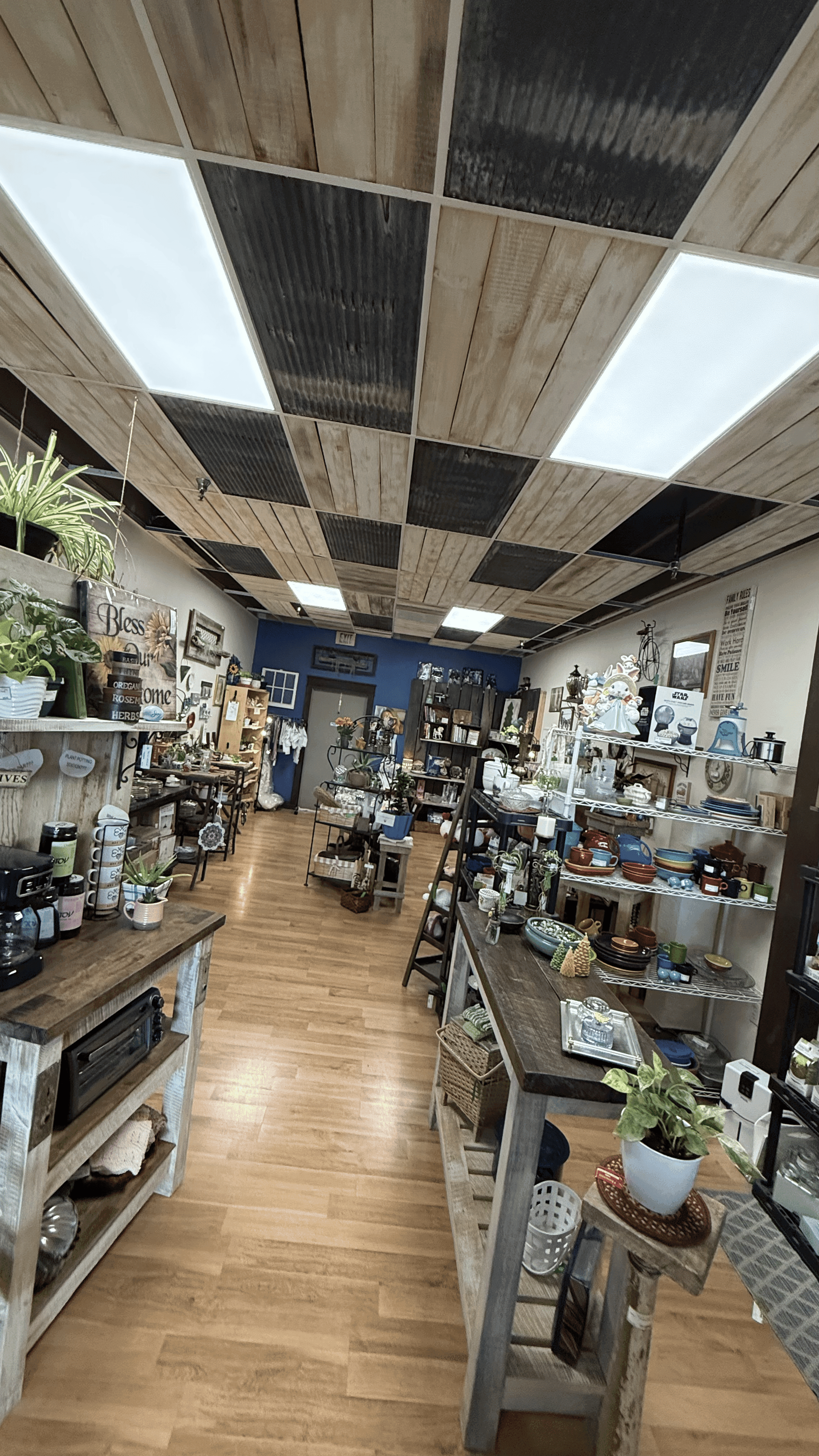 Refill station at Bedford Refillery