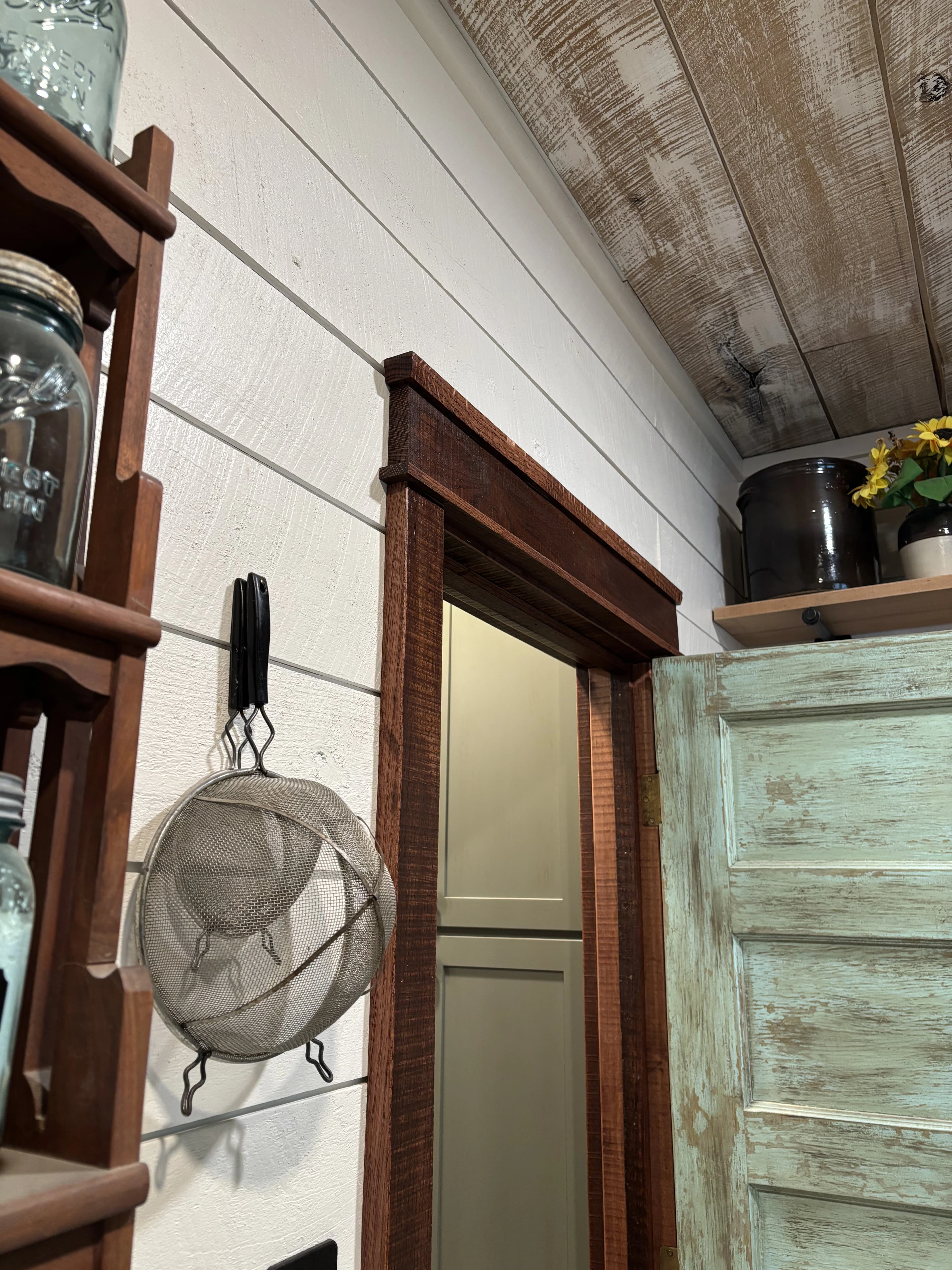 Custom wood furniture — barn wood build