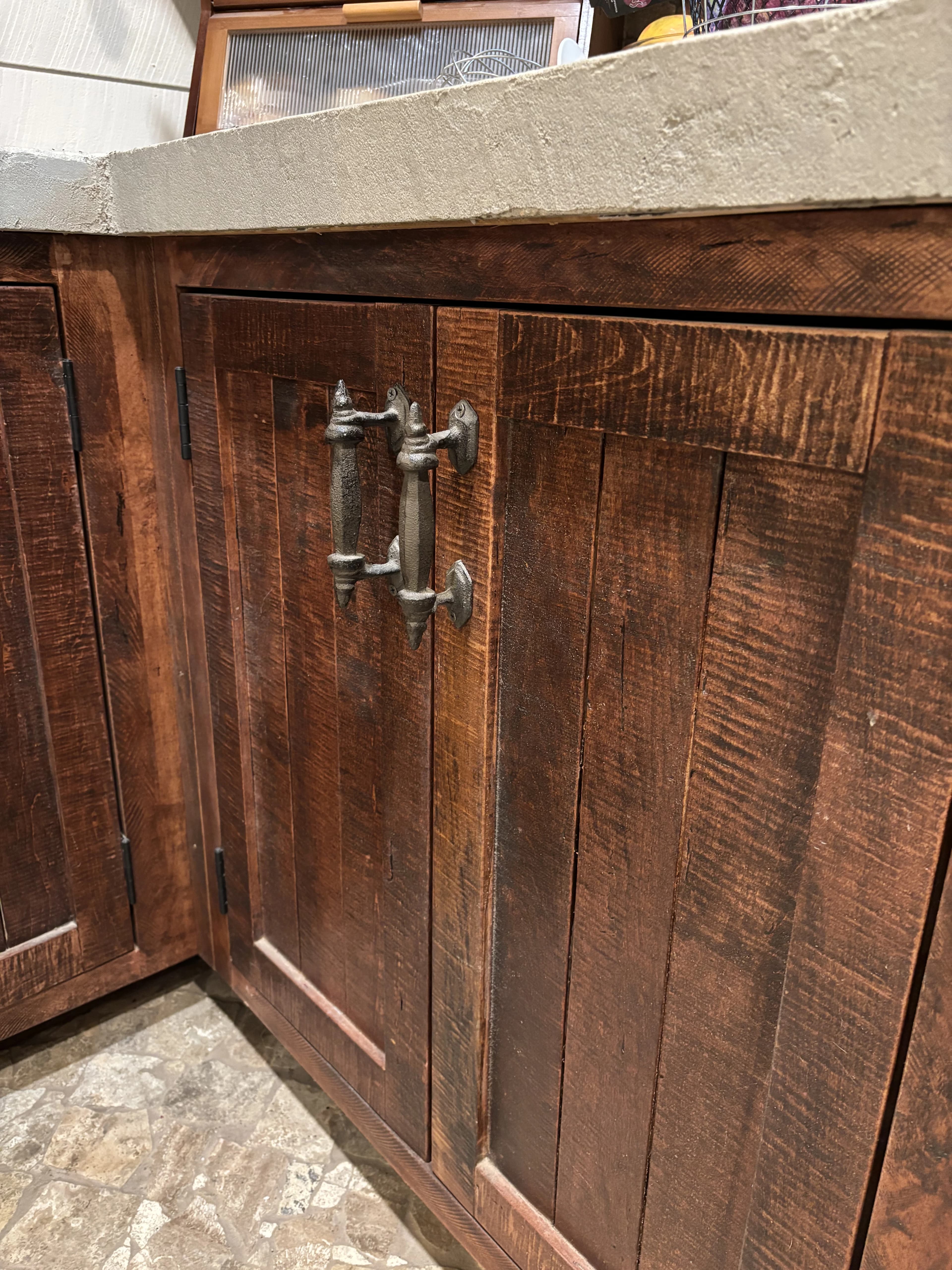 Reclaimed barn wood furniture — custom order